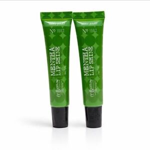CO Bigelow Mint Julep Mentha Lip Shine No 1562 Bath & Body Works Lot 2 Sealed